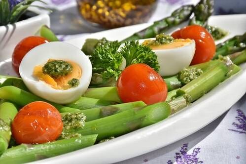 Eiersalat bei der Keto-Diät